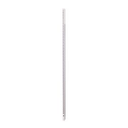 Vægskinne CP25 228,4 cm, hvid
