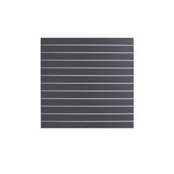 Rillepanel 120x120 cm, antracit