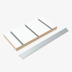 Afslutningsliste 120 cm, L-profil