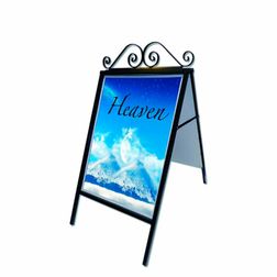 Gadeskilt Star antique classic 50x70 cm