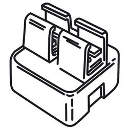 Rammeholder med magnet 25 stk