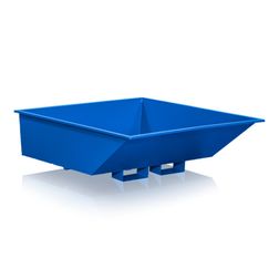 Tipcontainer 750L Lav, Blå
