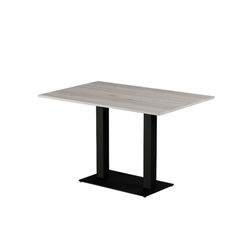 Cafebord 7 hvidolieret 80x120x75,6h