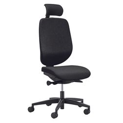 Kontorstol Giroflex 353-4529 høj, sort