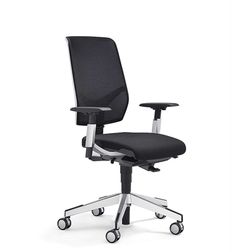 Kontorstol Giroflex 68-3519 netryg, sort