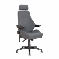 24 timers kontorstol Be-Ge 9080, grå