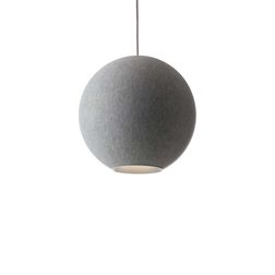 Akustiklampe Moon, Ø55 cm