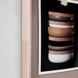 Frame Wall glastavle, 100x100 cm