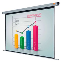 Lærred elektrisk 160x120h cm