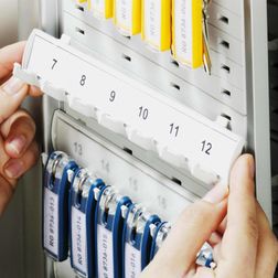 Nøgleskab til 72 nøgler - KEY BOX