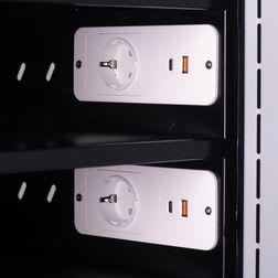 PC-Skab 10 rum, INLUX Safecharge PCS-10