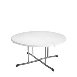 Klapbord LT Rund Ø153 cm, hvid