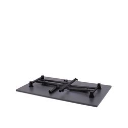 Klapbord Stabelfix Lux II 80x140, sort stel
