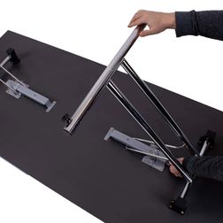 Klapbord Stabelfix Lux II 80x180, blankt stel