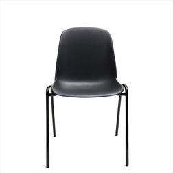 Stabelstol Oporto Xtra, sort