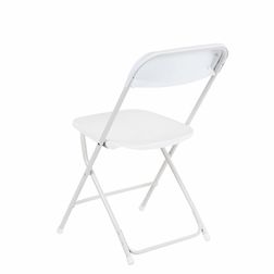 Klapstol Samson Lux 10 stk, hvid