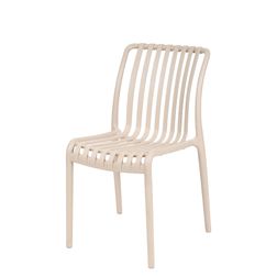 Udendørs stol Unita, Beige