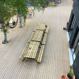 Bord bænkesæt Eco 2, 6 pers.