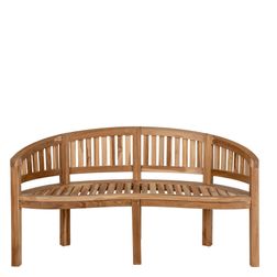 Udendørs bænk Boca Banan teak