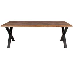 Plankebord 240x95x74h cm røget olie