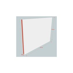 Gangskilt til reol 420x300 Vinkelskilt