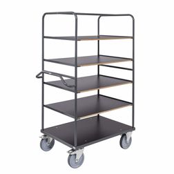 Etagevogn Ergo 5 hylder 70x110x180h cm