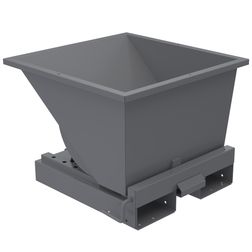 Tipcontainer AB Tip  150L, Grå