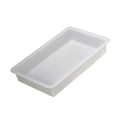 Slagterbakke 50x30x8h cm. 8 ltr. Natur