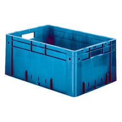 Heavy Duty kasse 60x40x27 cm blå