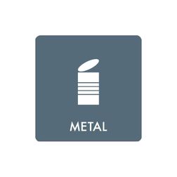 Pictogram udendørs 'METAL'
