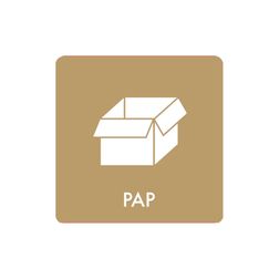 Pictogram udendørs 'PAP'