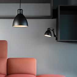 Væglampe Luxo L1-W Hvid