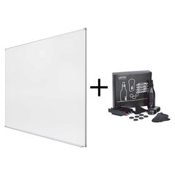 Whiteboard Lintex Boarder 120x90 cm + tilbehør
