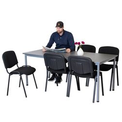 Kantinesæt Oporto Base bord med 6 Comfort stole