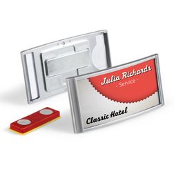 navneskilt CLASSIC m magnet 30x65 mm 10 stk.