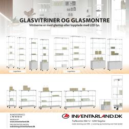 Glasvitrine Trento 1L. m/ 1 LED spot