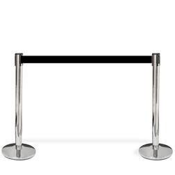 Stander 1 stk. med sort bånd