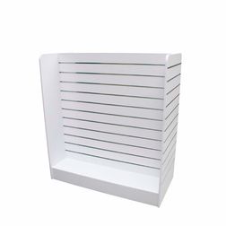 Salgsdisplay H-gondol m. 4 sider rillepanel