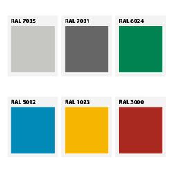 Skydedørsskab Arkilux II 40x95x195h cm
