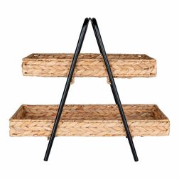 Bakke i vandhyacint 42x23h cm, natur