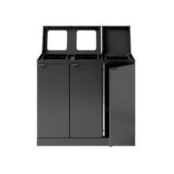 Affaldsstation Bica Basic 887, 3x45L