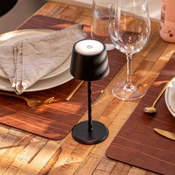 Genopladelig bordlampe Securit Monte-Carlo