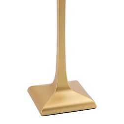 Genopladelig bordlampe Securit Roma, gylden/sort