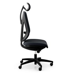 Kontorstol Giroflex 353-4529 høj, sort