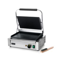 Kontaktgrill Hendi Glat/rillet panini