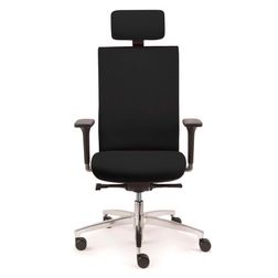 Kontorstol Just AJ 4897, sort
