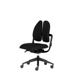Kontorstol Duo-Back, sort