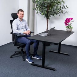 Kontorstol Manager Soft, sort