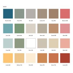 Glastavle Lintex Silk Wall 125x100 cm