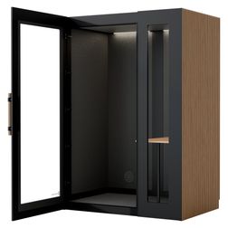 Arbejdsboks PhoneAlone, egetræslameller